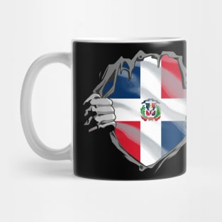 Proud Dominicana Flag, Republica dominicana gift heritage, Dominican girl Boy Friend dominicano Mug